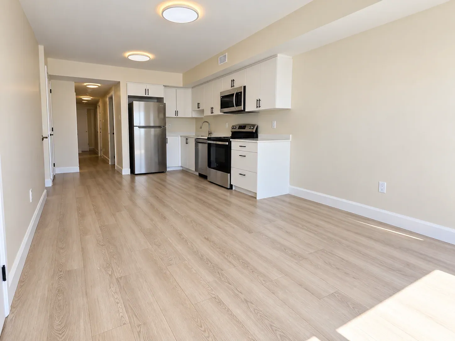 Living area in the apartment.